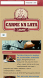Mobile Screenshot of carnenalata.com.br